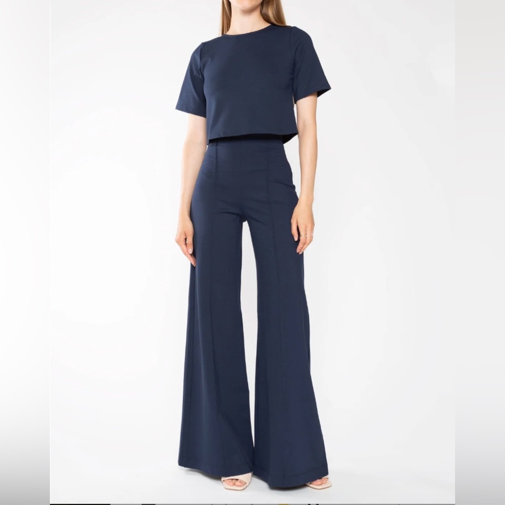 Ripley Rader Ponte Knit - Wide Leg Pants